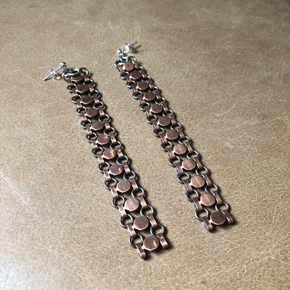 Statement Chain Earrings - image 6